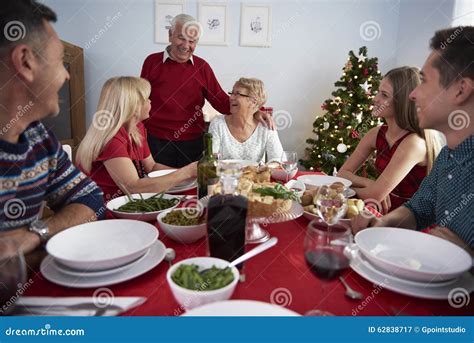 Christmas dinner stock image. Image of christmas, couple - 62838717