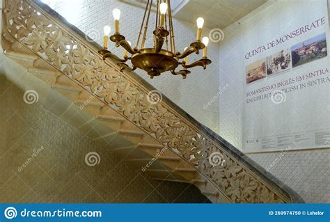 Portugal, Sintra, Park and Palace of Monserrate, Palace Interior ...