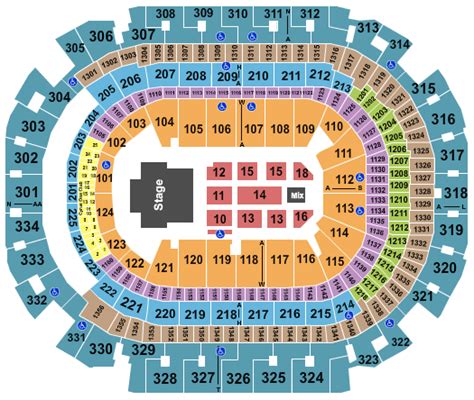 American Airlines Center Seating Chart + Rows, Seat Numbers and Club Seats