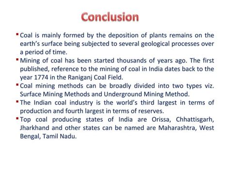 Coal mining methods | PPT