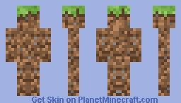 Grass block Camo Minecraft Skin