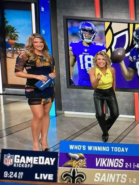 NFL Network’s Cynthia Frelund and Colleen Wolfe : r/hot_reporters