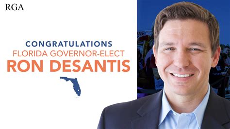 RGA Congratulates Florida Governor-Elect Ron DeSantis