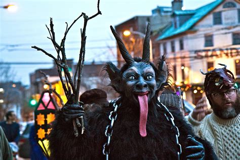 Krampus brings dark winter magic to Philly's Northern Liberties - WHYY