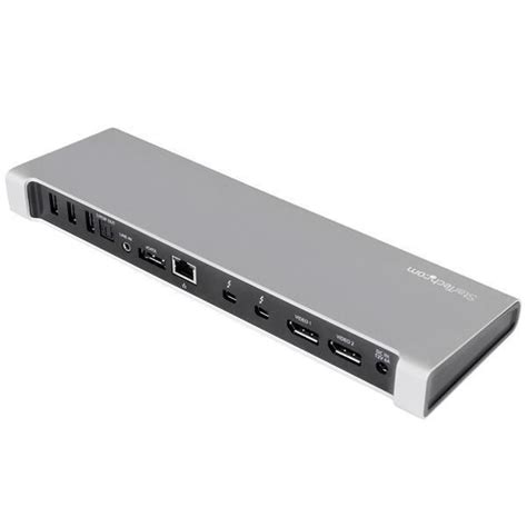 StarTech.com Thunderbolt 2 Dual-Video Docking Station for Laptops - 2x ...