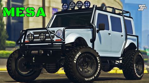 MESA Review & Best Customization (Military) GTA Online | Jeep Wrangler ...