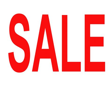 Sale Sign Free Stock Photo - Public Domain Pictures