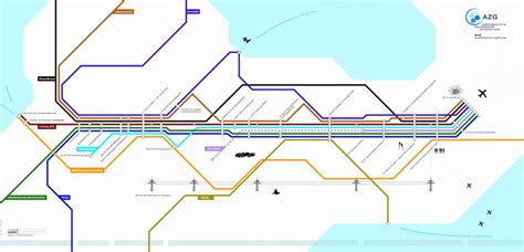 The Tube Map Visualization (1,2 x 2,4 meter) presents overview and ...