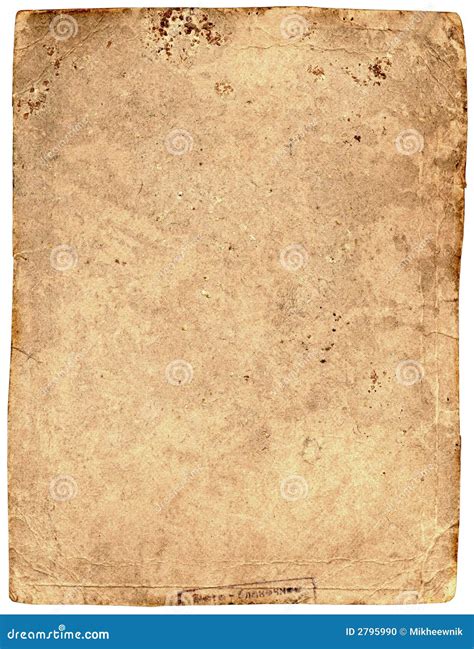 Old Tattered Textured Paper Stock Photo - Image: 2795990