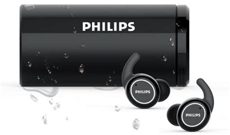 Philips ST702BK ActionFit Wireless Sports Earbuds come with UV cleaning case to fight Coronavirus