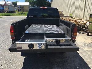 BB65LP 2 Drawer Truck Bed Tool Box by HMF 65" Long x 48" Wide x 7 1/2 ...