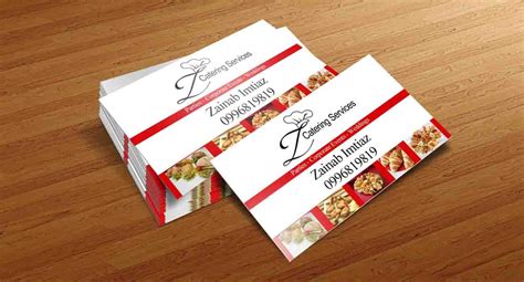 Catering Business Card Template