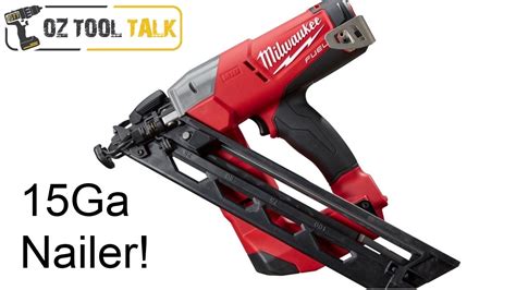 Milwaukee FUEL 15G Nail Gun - M18CN15GA Nailer - YouTube