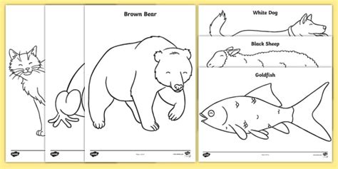 FREE! - Brown Bear, Brown Bear Activities PDF | Teacher-Made