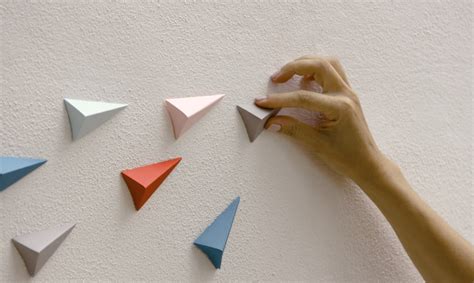 Transform Boring Walls With Origami Wall Art | Craftsy