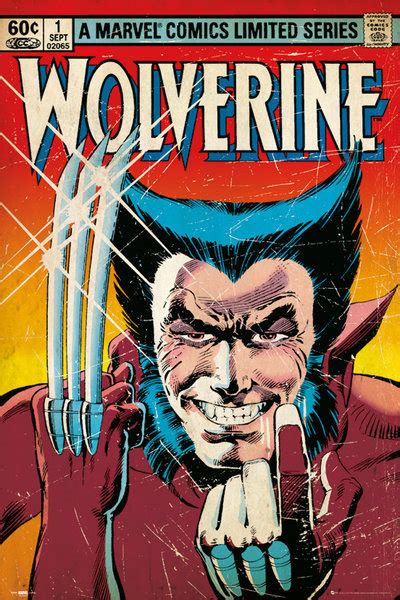 MARVEL - wolverine Poster | Sold at Europosters