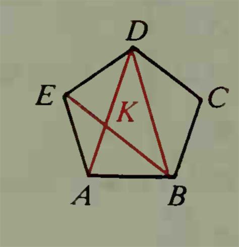 geometry - Proving a proportion involving the diagonals of a regular pentagon - Mathematics ...