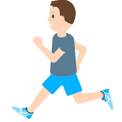 Person running emoji clipart. Free download transparent .PNG | Creazilla