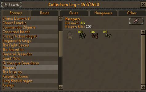 Loot from 203 hespori KC : r/ironscape