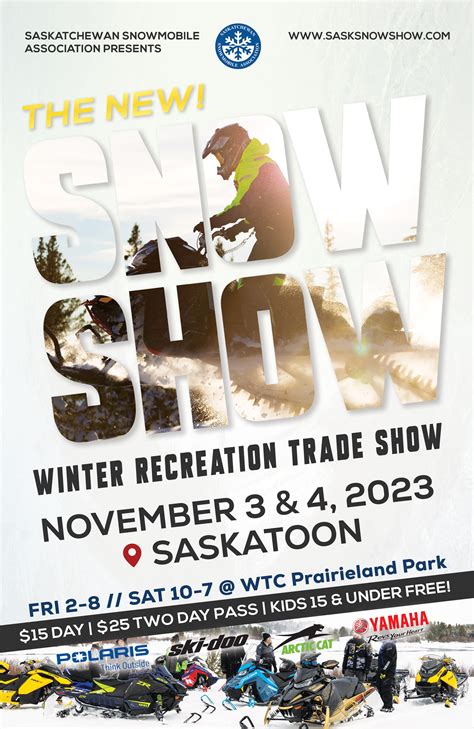 2023 Sask Snow Show! – Saskatchewan Snowmobile Association