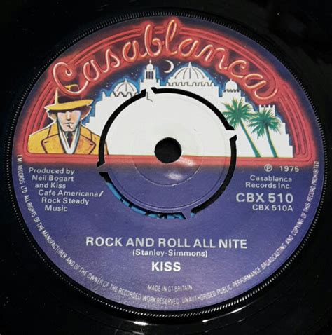 Kiss - Rock And Roll All Nite (1975, Vinyl) | Discogs