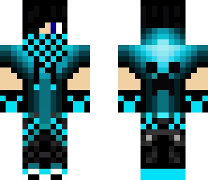 Blue Gamer Boy | Minecraft Skin