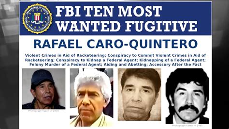 They arrest drug trafficker Rafael Caro Quintero, the DEA's most wanted man, founder of the ...