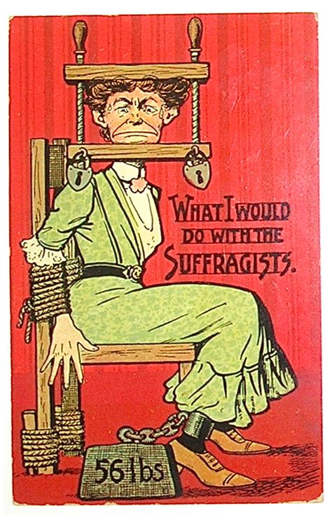 Anti-Suffragette Postcards Posters & Cartoons | History of Feminism