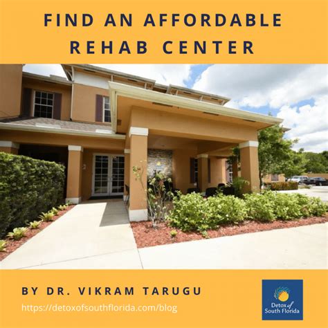 Find an Affordable Rehab Center near me - Detox of South Florida