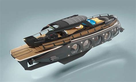 This submarine-yacht hybrid can stay underwater for FOUR days