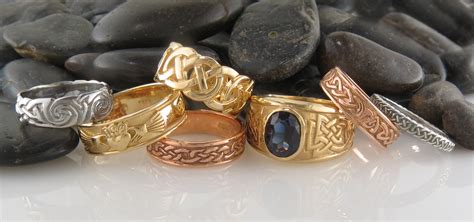 Celtic Rings in Gold | Walker Metalsmiths