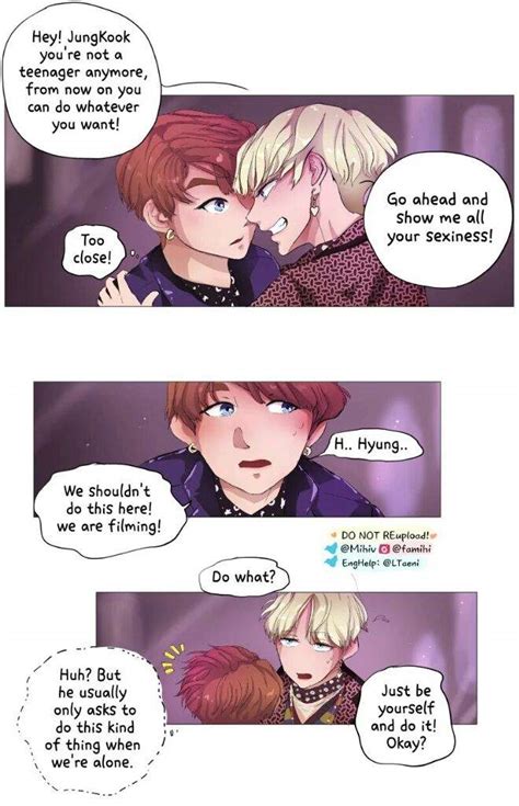 Taekook Kiss Fanart | V K O O K Amino