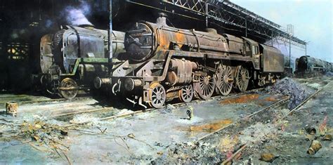 Railway Art Gallery: David Shepherd | Southern region, Steam art, Train ...