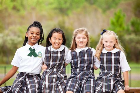 Girls on Early Childhood Deck - St. Patrick Catholic School