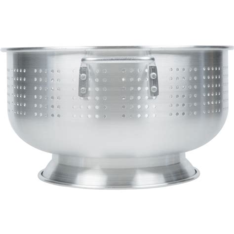 16 Qt. Aluminum Colander with Base and Handles