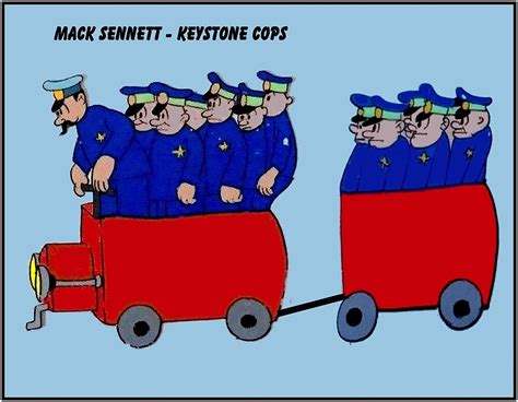 "KEYSTONE COPS : Vintage Mack Sennett Movie Cell Print" by posterbobs ...