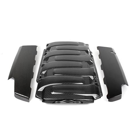 2016-2024 Chevy Camaro Gloss Carbon Fiber SS LT1 Engine Cover Set