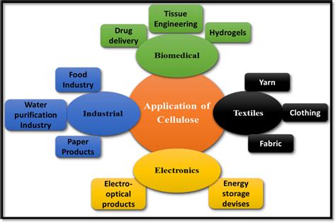 Applications of cellulose in various fields | Download Scientific Diagram