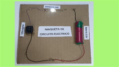 Como Hacer una Maqueta de Circuito Electrico - YouTube