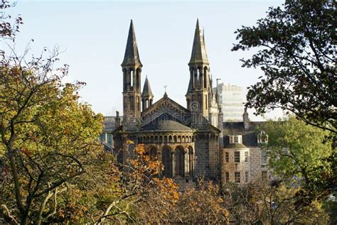 Historic Church Building in Aberdeen, Scotland Stock Photo - Image of building, architecture ...