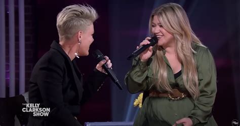 Pink and Kelly Clarkson Perform Who Knew as a Duet | POPSUGAR Entertainment