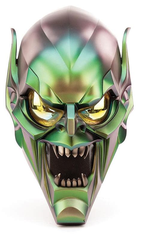 Sold at Auction: Willem Dafoe "Green Goblin" hero mask from Spider-Man and Spider-Man 2.