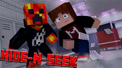 Preston Hide and seek Minecraft - YouTube