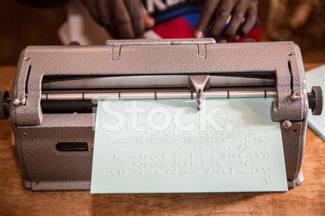 Braille Typewriter Stock Photo | Royalty-Free | FreeImages