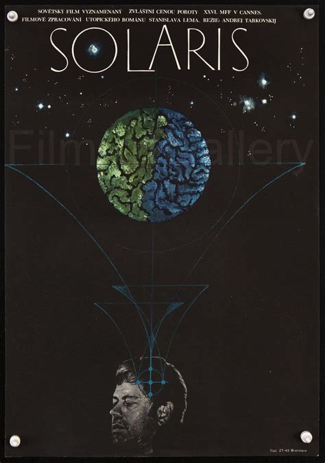 Solaris Movie Poster | Czech mini (11x16) Original Vintage Movie Poster