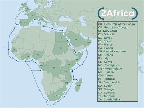 2Africa: a transformative subsea cable for future internet connectivity in Africa - Submarine ...