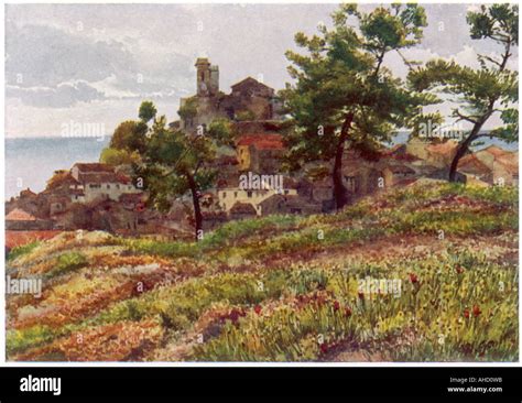 Cannes Old Town 1907 Stock Photo - Alamy