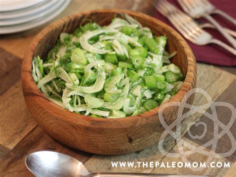 Simple Fennel Salad - The Paleo Mom