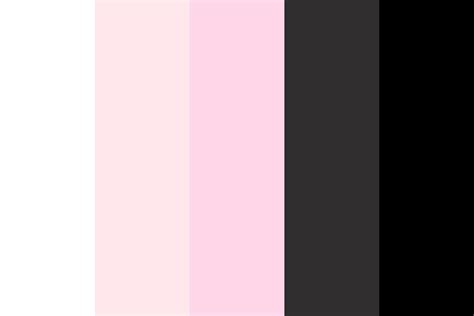 pastel pink and pastel goth Color Palette