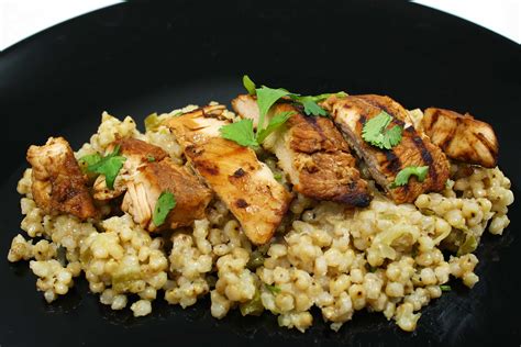 Lemon Chicken over Sorghum Pilaf Recipe | Nu Life Market